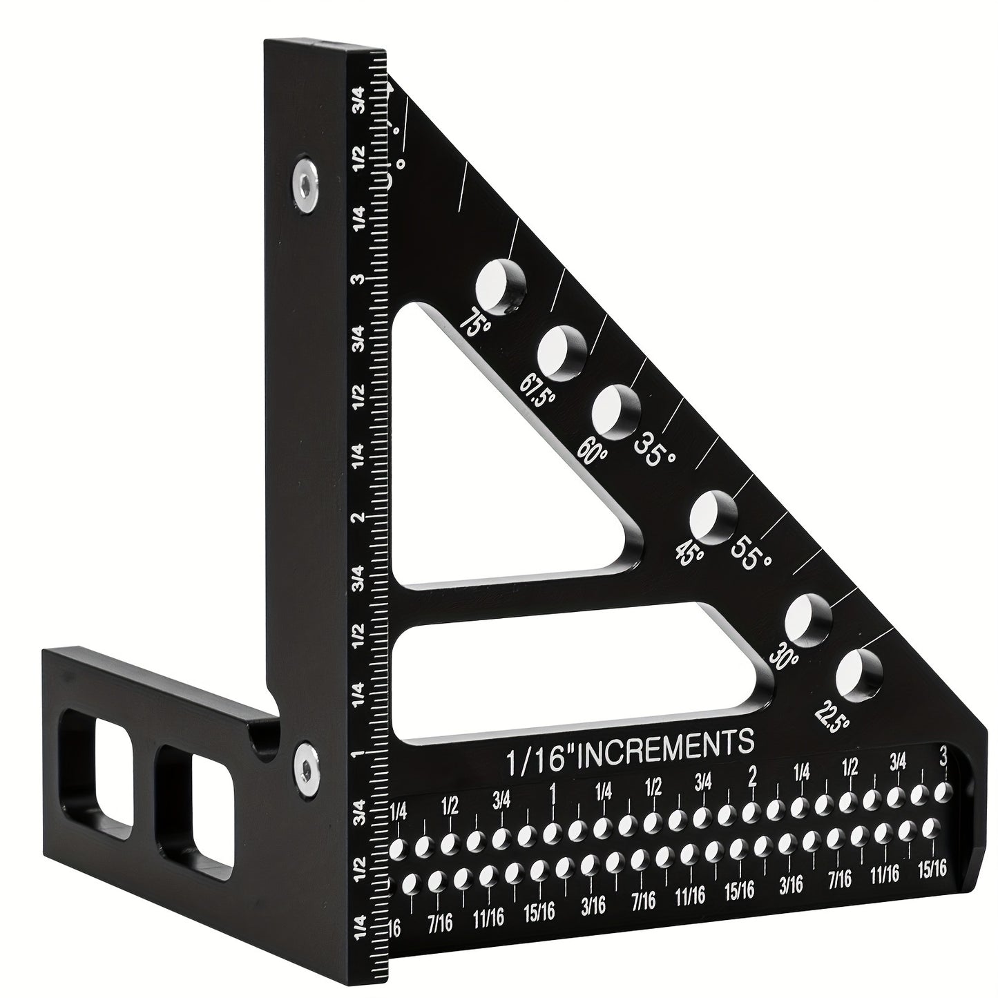 High Precision Aluminum Alloy Square Protractor and Miter Ruler