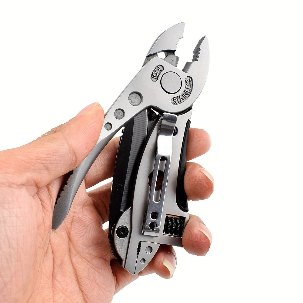 6 In 1 Portable Multitool Wrench Pliers With Bits And Saw