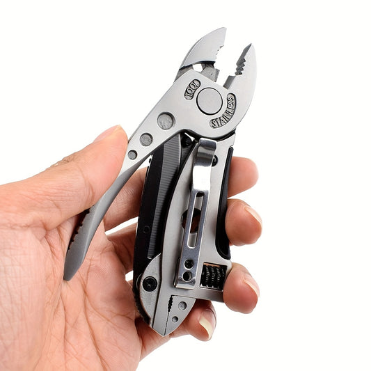 6 In 1 Portable Multitool Wrench Pliers With Bits And Saw