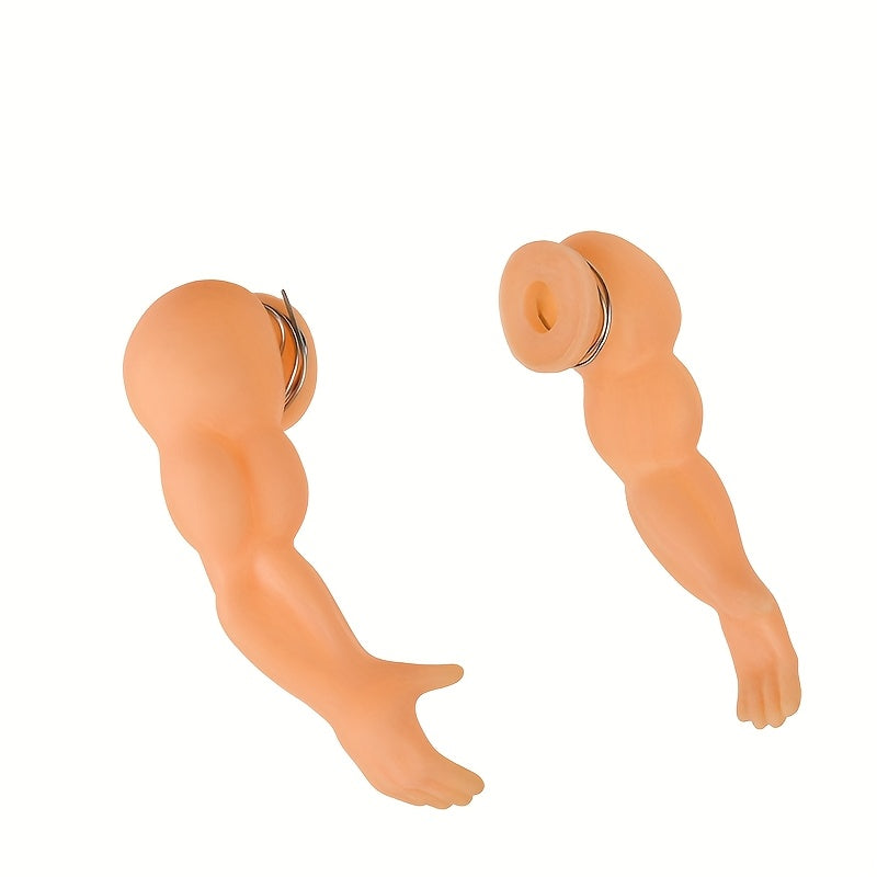Santa Claus Muscle Arm Toy for Parrots and Small Pets