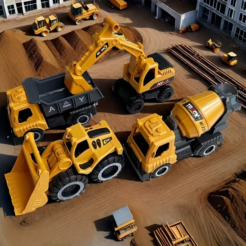 2025 New Big Size Car Toy Set for Kids Ages Two and Up