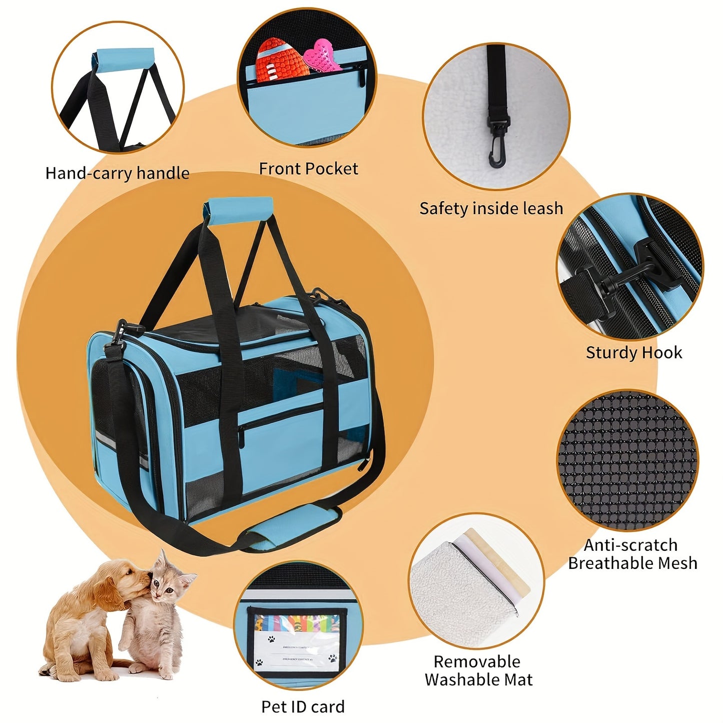 Soft-Sided Cat Carrier