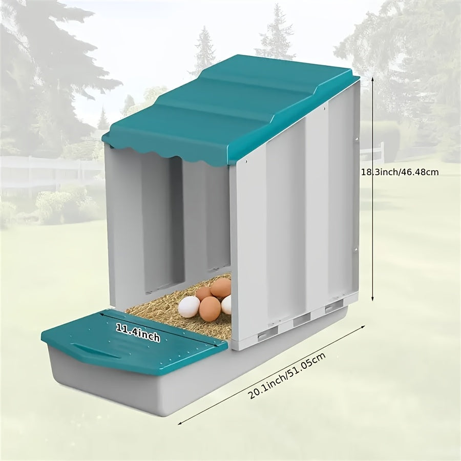 Rainproof Metal Chicken Coop With Ventilation Design